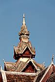 Vientiane, Laos - Wat Si Saket, the library. 